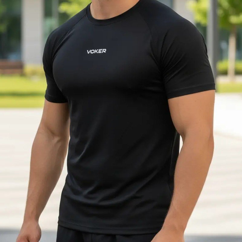Camisetas Raglan Proteção Uv Térmica Camisas Dry Fit Voker
