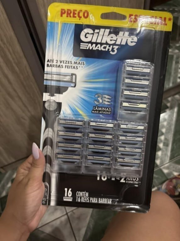Gillette Mach3 16 Cargas