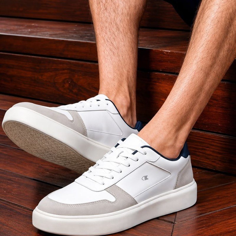 Tênis Sapatenis Masculino Sandrini Evoke Lite Branco Couro (39 a 44)