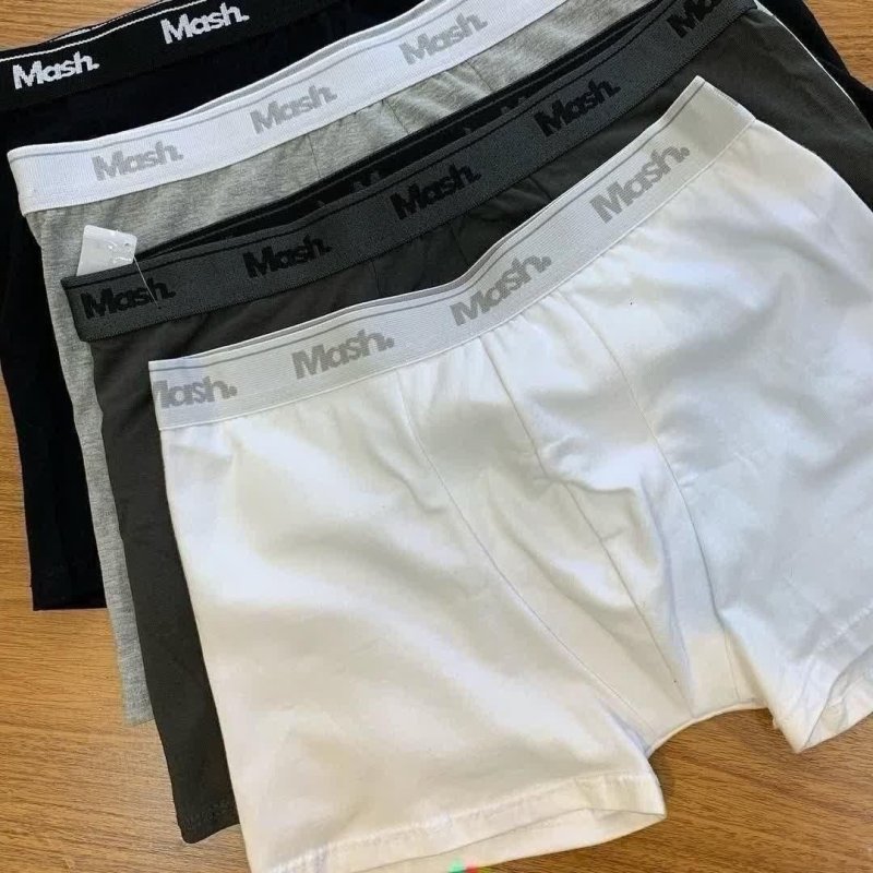 Kit 4 Cuecas Boxer Box Mash Algodão Cotton Original
