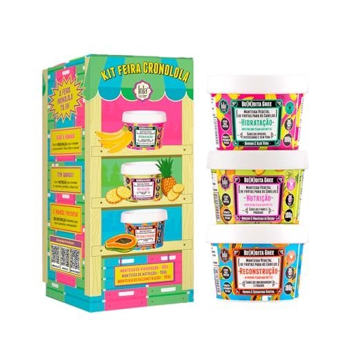 Lola Cosmetics Kit Cronograma Capilar Be(m) Dita Ghee - 3 Produtos
