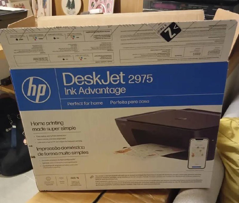 Impressora Multifuncional HP DeskJet Ink Advantage 2975 Colorida