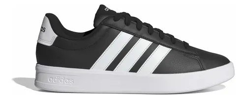 Tênis Masculino Grand Court 3.0 adidas Cblack/ftwwht/ftwwht