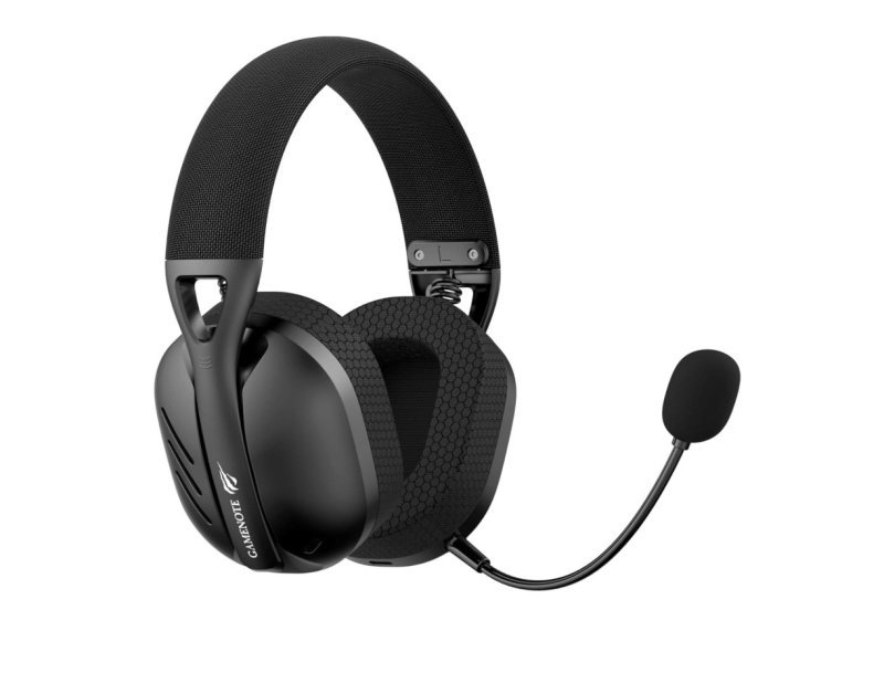 Havit Fone de Ouvido Headset Gamer Fuxi-H3 Black Com Fio e Sem Fio, Cabo USB-C