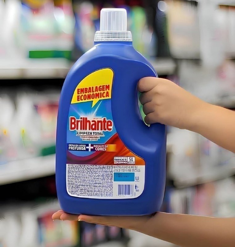 Sabão Liquido Brilhante 5L com Frete Grátis