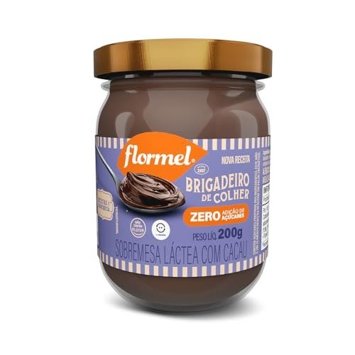 Brigadeiro de Colher FLORMEL Zero Açúcar 200 gramas