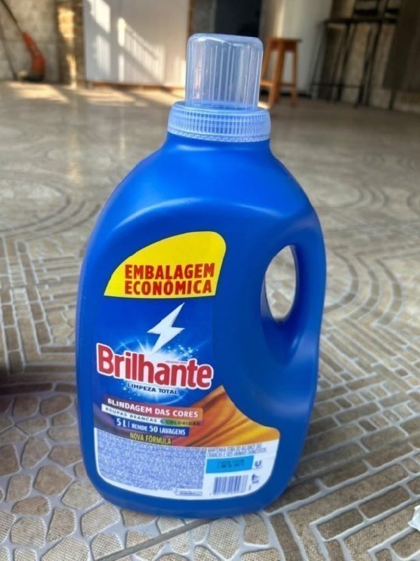Sabão Líquido Brilhante Limpeza Total 5L
