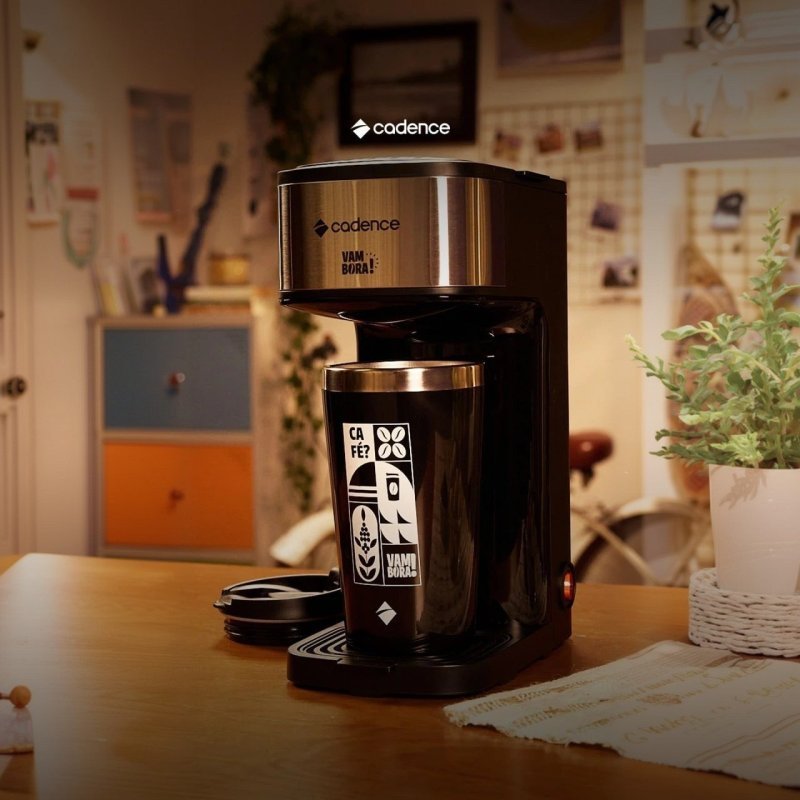 Cadence Cafeteira Elétrica VamBora, 470ML, CAF207, 127V