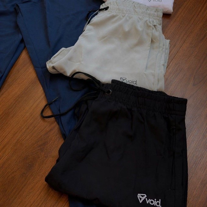 Kit com 2 Calças Jogger Tactel com Elastano