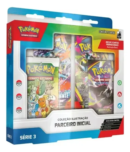Box Pokémon TCG Parceiro Inicial Series 3