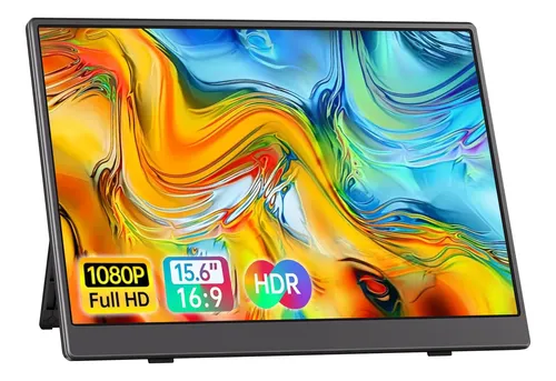 Monitor Portátil 15.6'' Tela Externa Hdr Ips 1080p Ultrafino