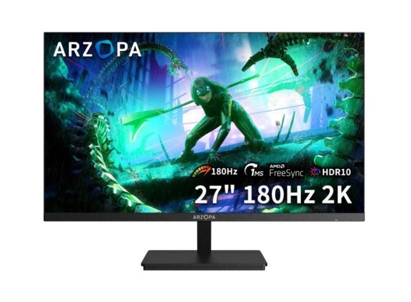 Monitor Gamer ARZOPA M1RC 27" QHD, IPS, 180Hz, 1ms