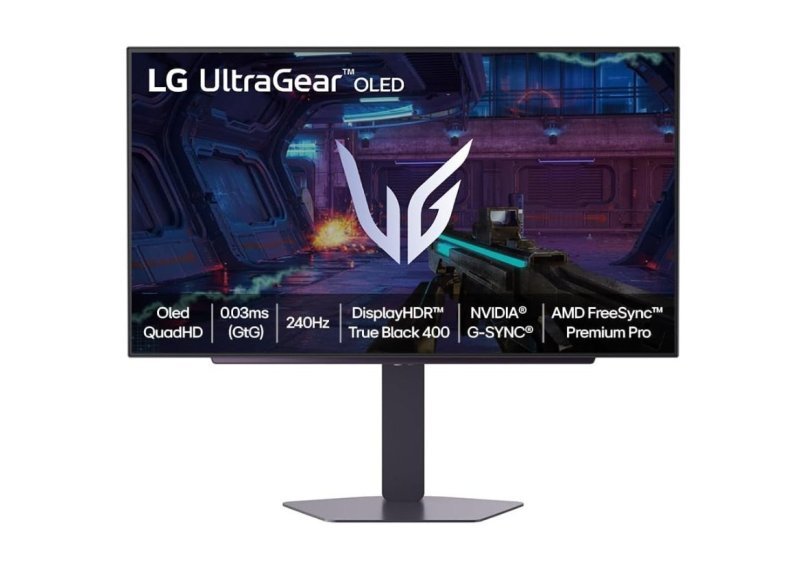Monitor Gamer LG UltraGear 27" 27GX704A-B, QuadHD, 0.03ms, 240Hz