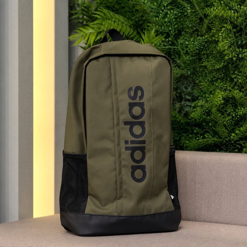 Mochila Linear Olive Strata Black adidas