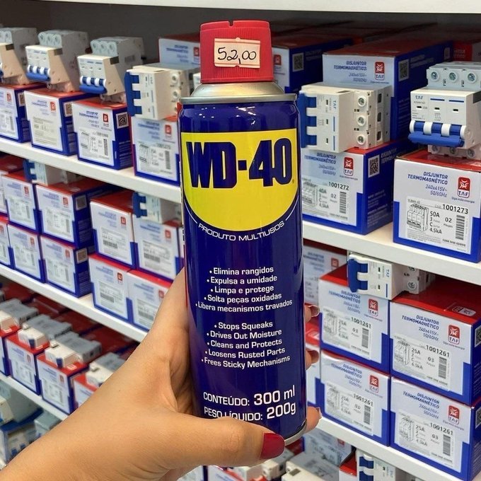 WD 40 Spray Multiusos Desengripa Lubrifica 300ml