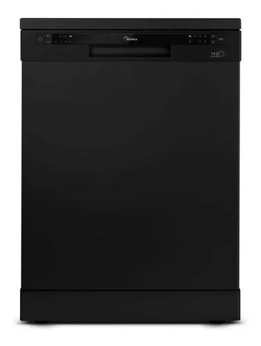 Lava-louças Midea 14 Serviços DWA14P1.DWA14P2 preta