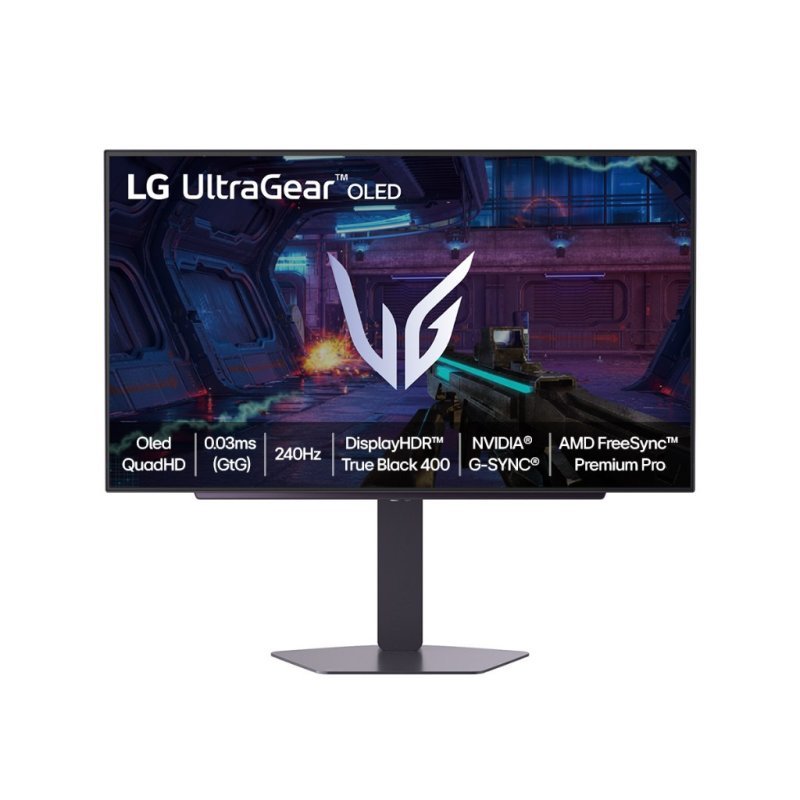 Monitor LG UltraGear™ OLED 27GX704A-B 27" QuadHD, 0.03ms (GtG), 240Hz