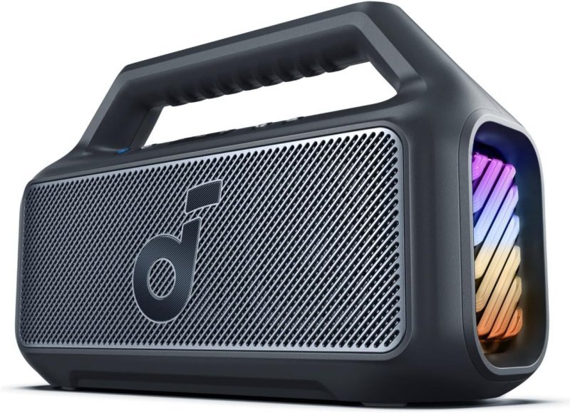 Soundcore Boom 2 da Anker - 80W - Subwoofer BassUp 2.0 - Preto