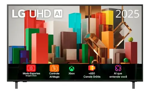 Smart TV Profissional 4K 43" LG UHD 43AU801
