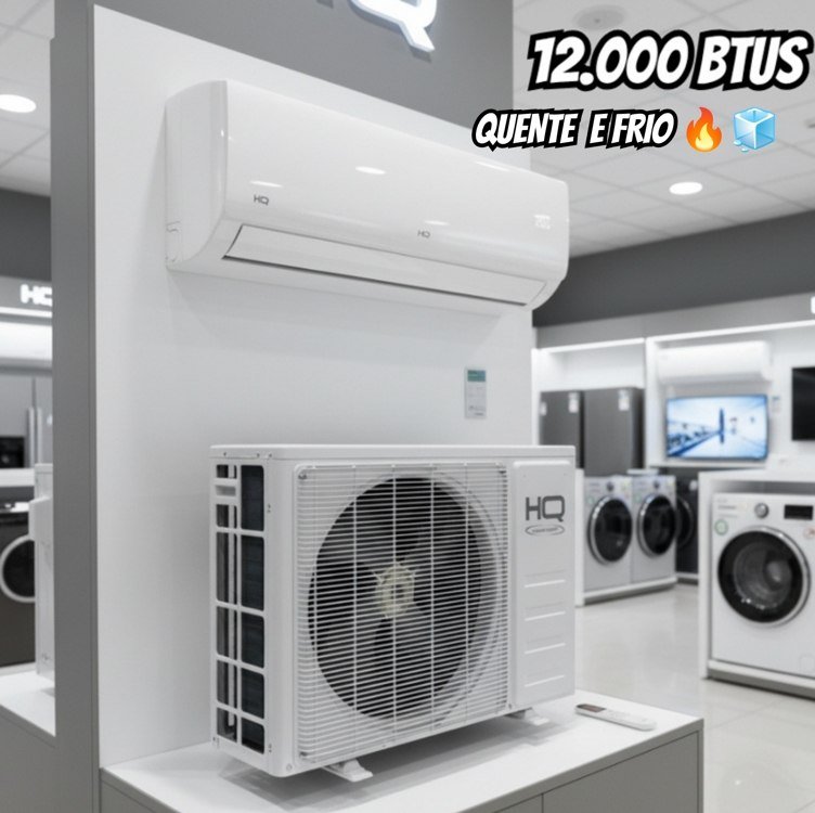 Ar Condicionado Split Hq Hi Wall Inverter 12k Btu Q/f - 220v