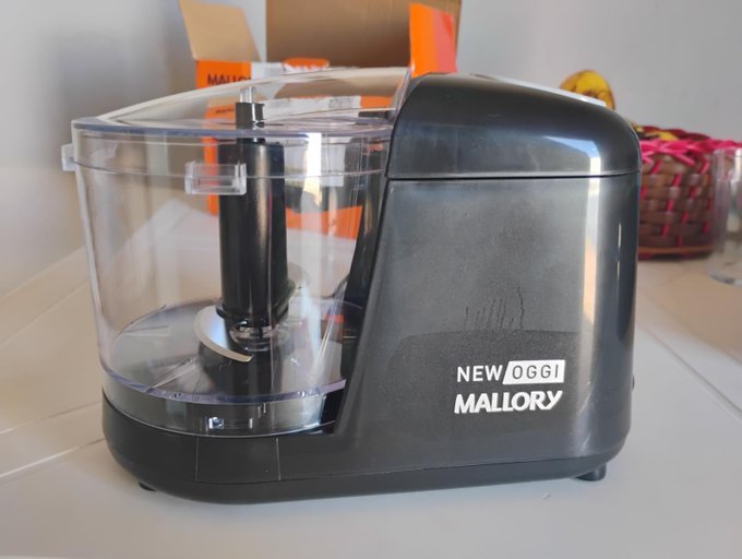 Mini Processador Mallory New Oggi 150W 110v + Frete Grátis