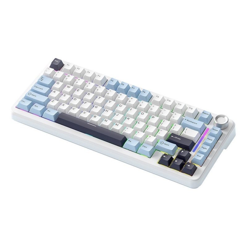 Teclado Mecânico F75 Sem Fio 75% Rgb