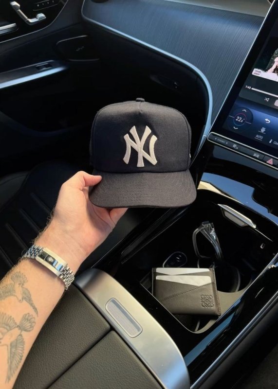 Boné Ny New York Yankees Unissex Blogueira Fitão Regulável