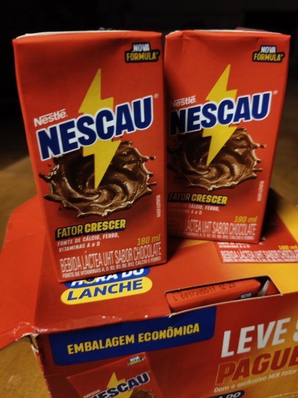Bebida Láctea Nescau Prontinho 180ml Leve 9 Pague 8 + Frete Grátis