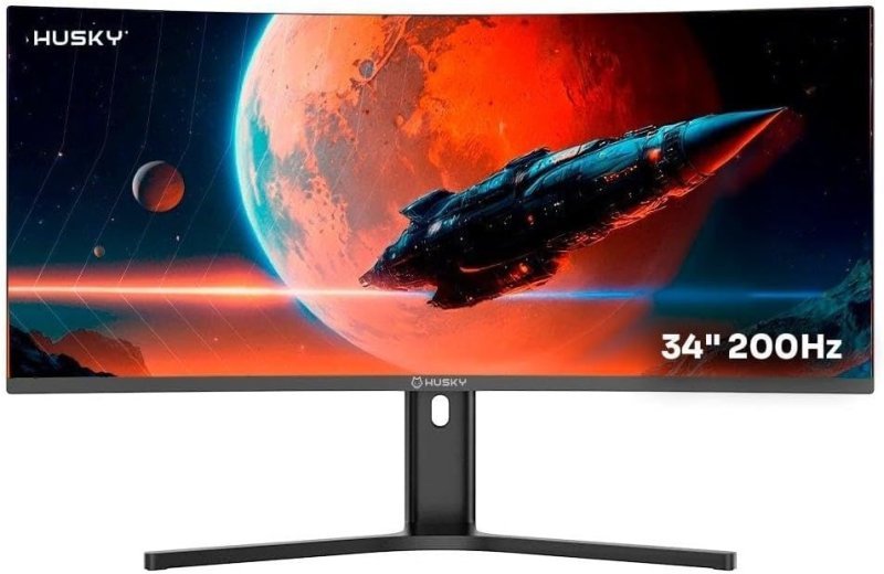 Monitor Gamer Curvo Husky Boreal 34", WQHD, Ultrawide, 200Hz, 1ms