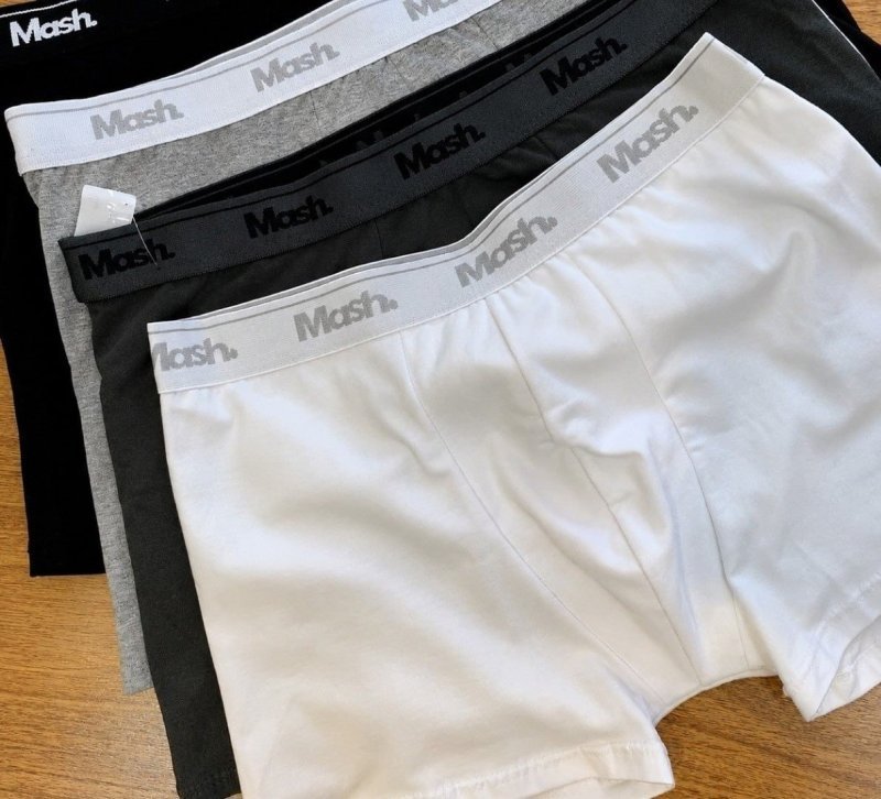 Kit 4 Cuecas Boxer Box Mash Algodão Cotton Original
