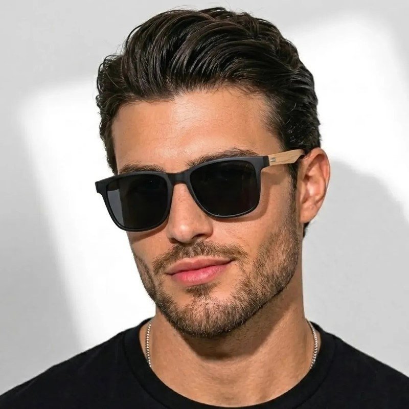 Óculos de Sol Quadrado com Proteção Uv400