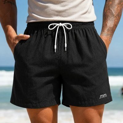 Bermuda Linho Masculina Mauricinho Praia Social Casual Verão
