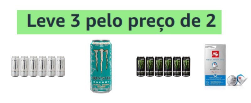 3x Pack de Monster473ml - 6 unidades