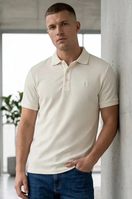 Polo Piquet Texturizada Polo Wear