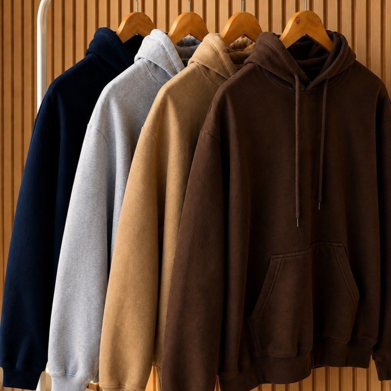 Kit 3 Abrigo Moletom Adulto Capuz Jaqueta Canguru Liso Frio