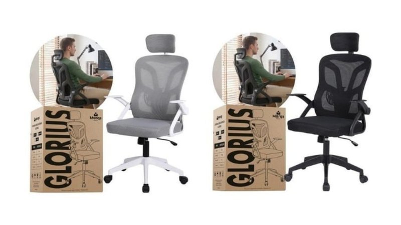 Cadeira De Escritorio Ergonomica Nr17 Glorious Marqs Home Giratoria