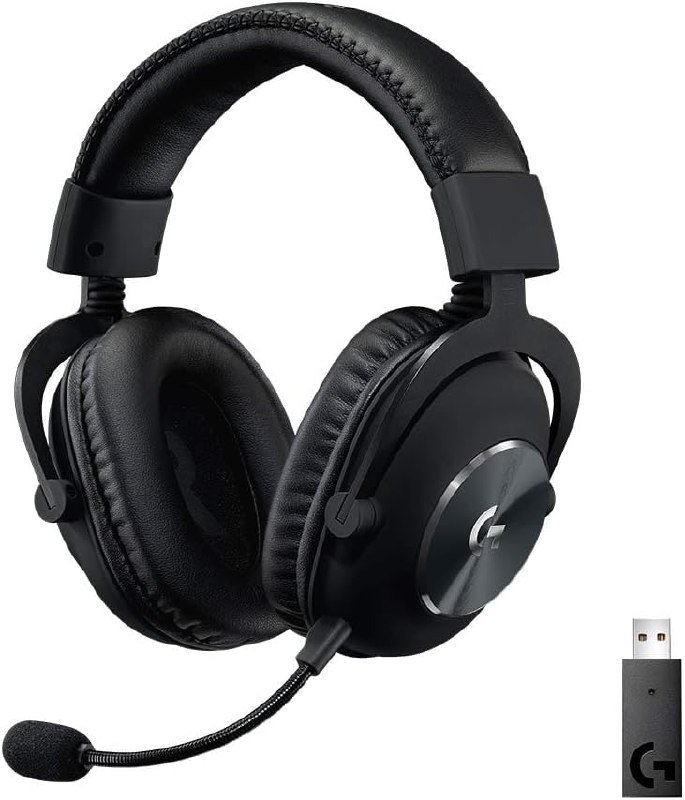 Logitech G PRO X Wireless - 7.1 Dolby Surround - Blue VO!CE - Bateria Recarregável