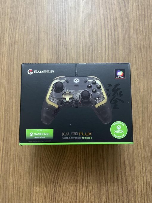Controle Aprimorado GameSir Kaleid Flux Hall Effect com Fio para XBOX e PC