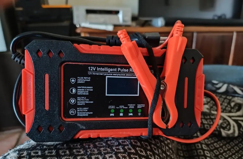 Carregador Inteligente De Bateria Automotiva 12v 6a Bivolt