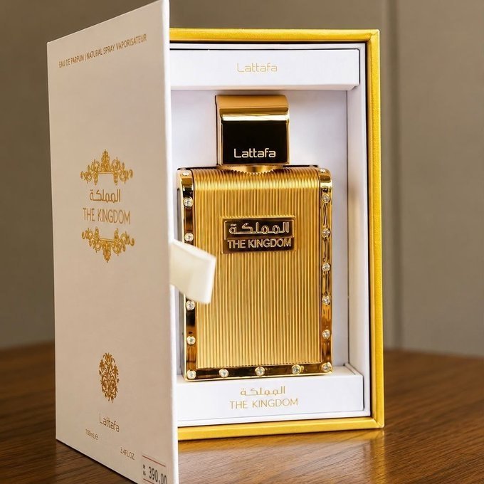Perfume Lattafa The Kingdom Lattafa EDP 100ml + Frete Grátis