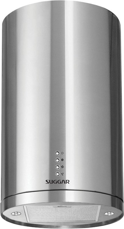 Coifa de Ilha Redonda Suggar Quartzo Inox 35cm – 220V