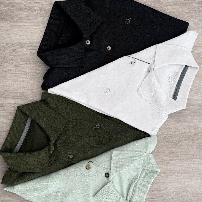 Camisa Gola Polo Ogochi Slim com Frete Grátis
