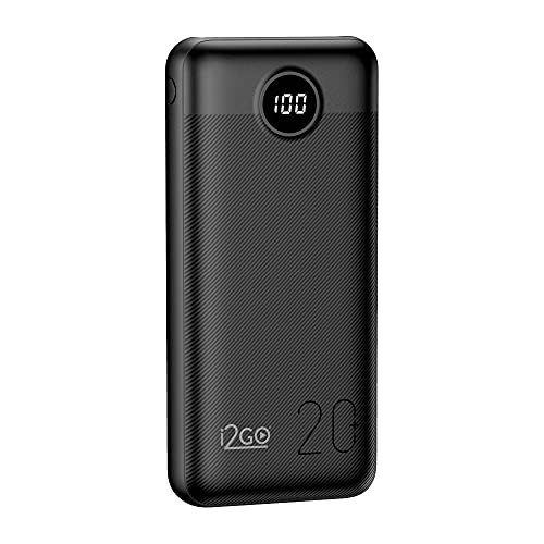 I2GO, Carregador Portátil (Power Bank) Ultra Rápido 20000mAh
