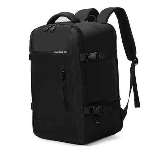Mochila masculina, impermeável, reforçada, com capacidade ampliada de 30-42L