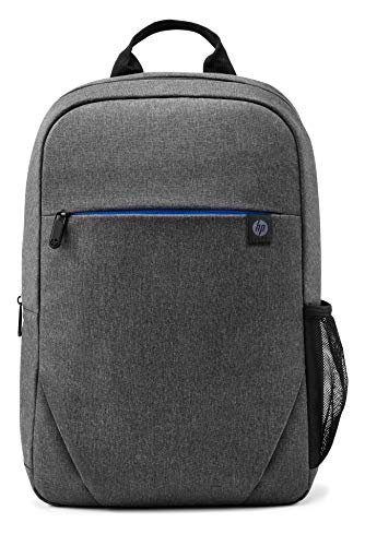 Mochila HP Prelude - para Notebook de até 15.6 Polegadas, Confortável, com Alças e Bolsos Acolchoados, Resistente à Água, Feita de Materiais Reciclados, Cinza (2Z8P3AA)