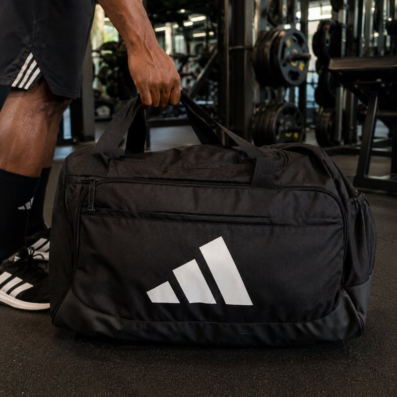 Mala Esportiva Duffel Defender 94 L adidas Preto Liso