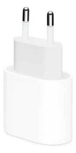 Carregador Adaptador Usb-c De 20w para iPhone Apple Branco A2465