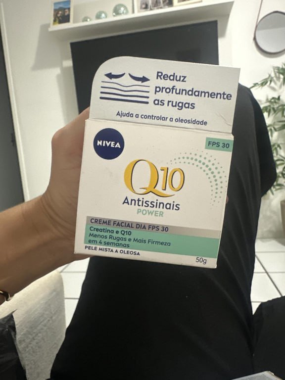 Creme facial Nivea antissinais Q10 Dia 50g