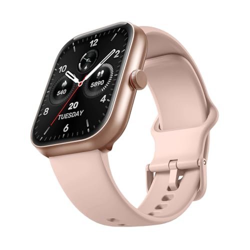 Bettdow SmartWatch, relógio smartwatch com 1.91" Ecrã tátil e AI, à prova d'água IP68, relógio feminino e masculino com 100+ Modos Esportivos Faz e Recebe Ligações (ouro)