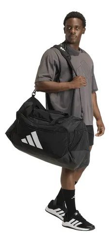 Mala Esportiva Duffel Defender 94 L adidas Preto Liso